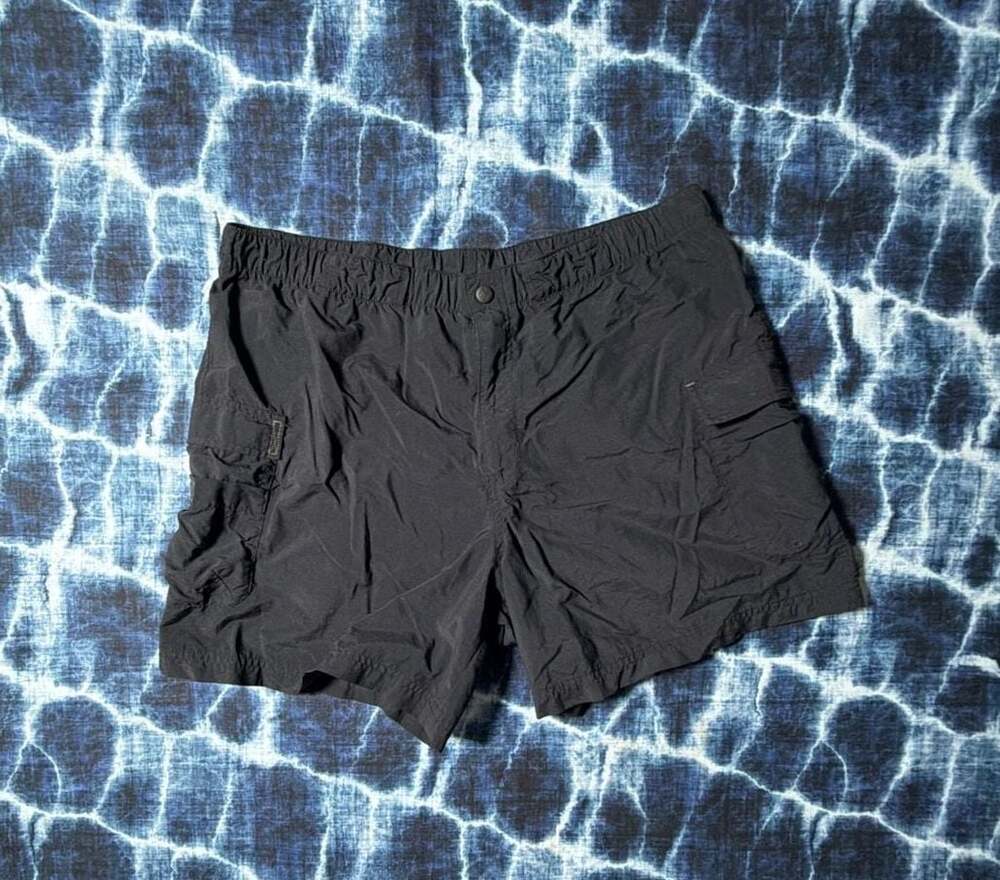 Columbia Women's Black Nylon Outdoor Cargo Shorts